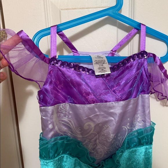 Disney mermaid dress size 7-8T - Picture 3 of 6